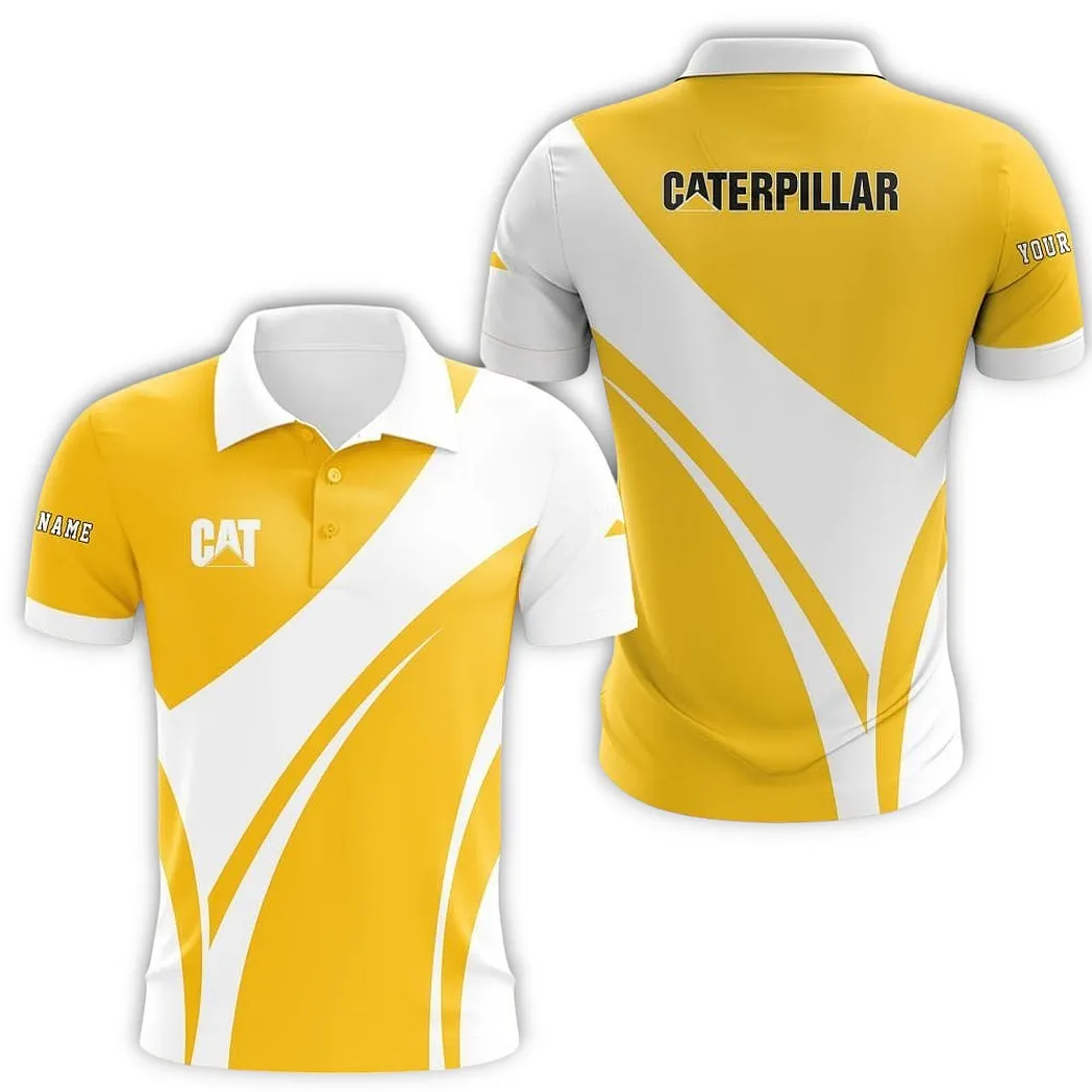 Caterpillar Personalisiertes Poloshirt, Geschenk für Männer CAR73021525738-2