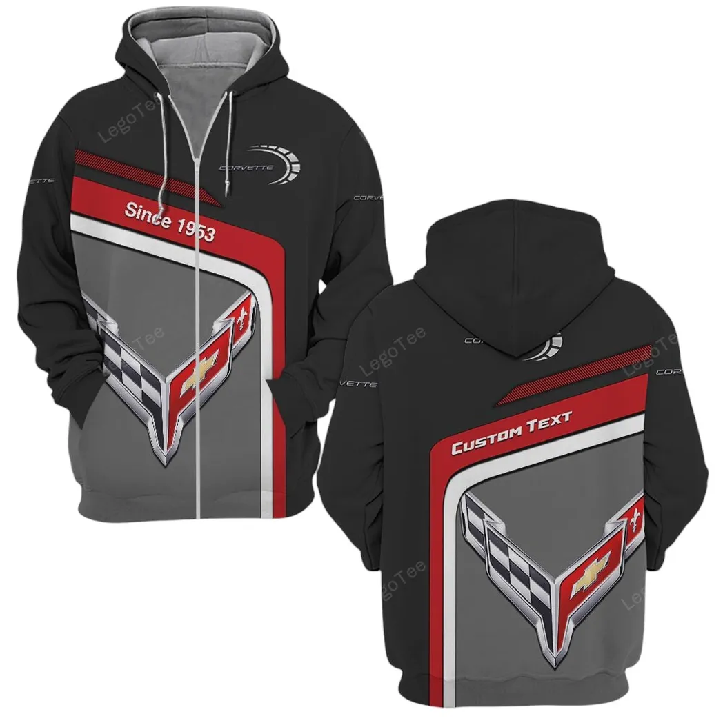 chevrolet corvette hoodie mit reiverschluss allover druck hoodie chevrolet corvette fan car11103032513 fp9dn