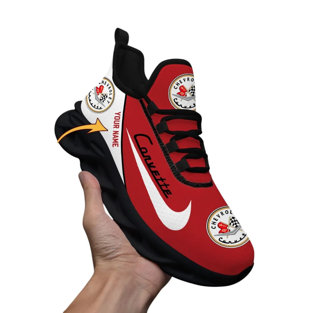 Chevrolet Corvette Laufschuhe für Männer, Max Soul Schuhe Chevrolet Corvette CAR400217021 - Schwarz