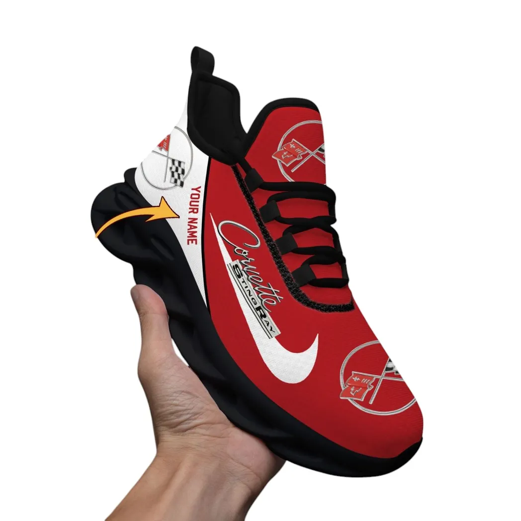 Chevrolet Corvette Laufschuhe für Männer, Max Soul Schuhe Chevrolet Corvette CAR400217022 - Schwarz