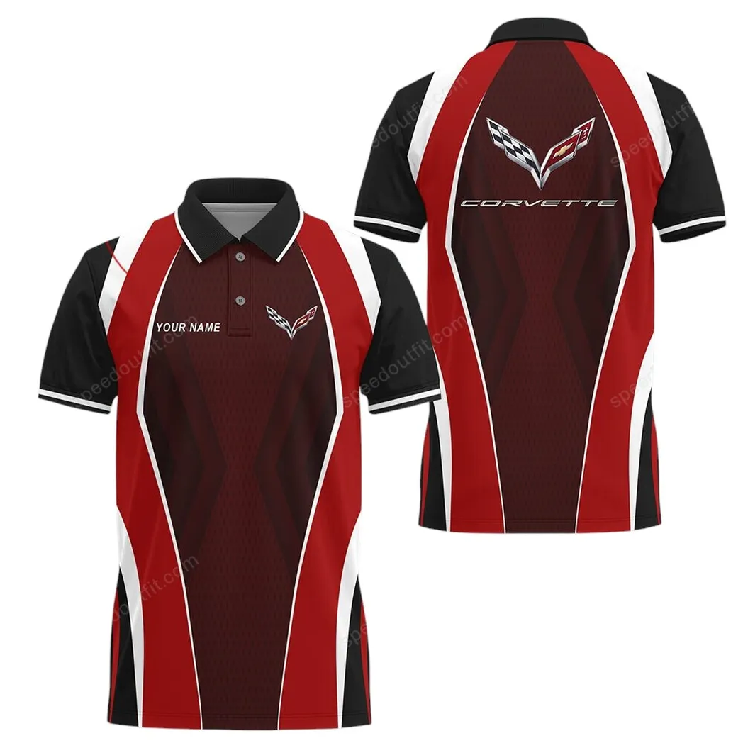 chevrolet corvette poloshirt geschenk fr chevrolet corvette fan car93031025008 nzwuk
