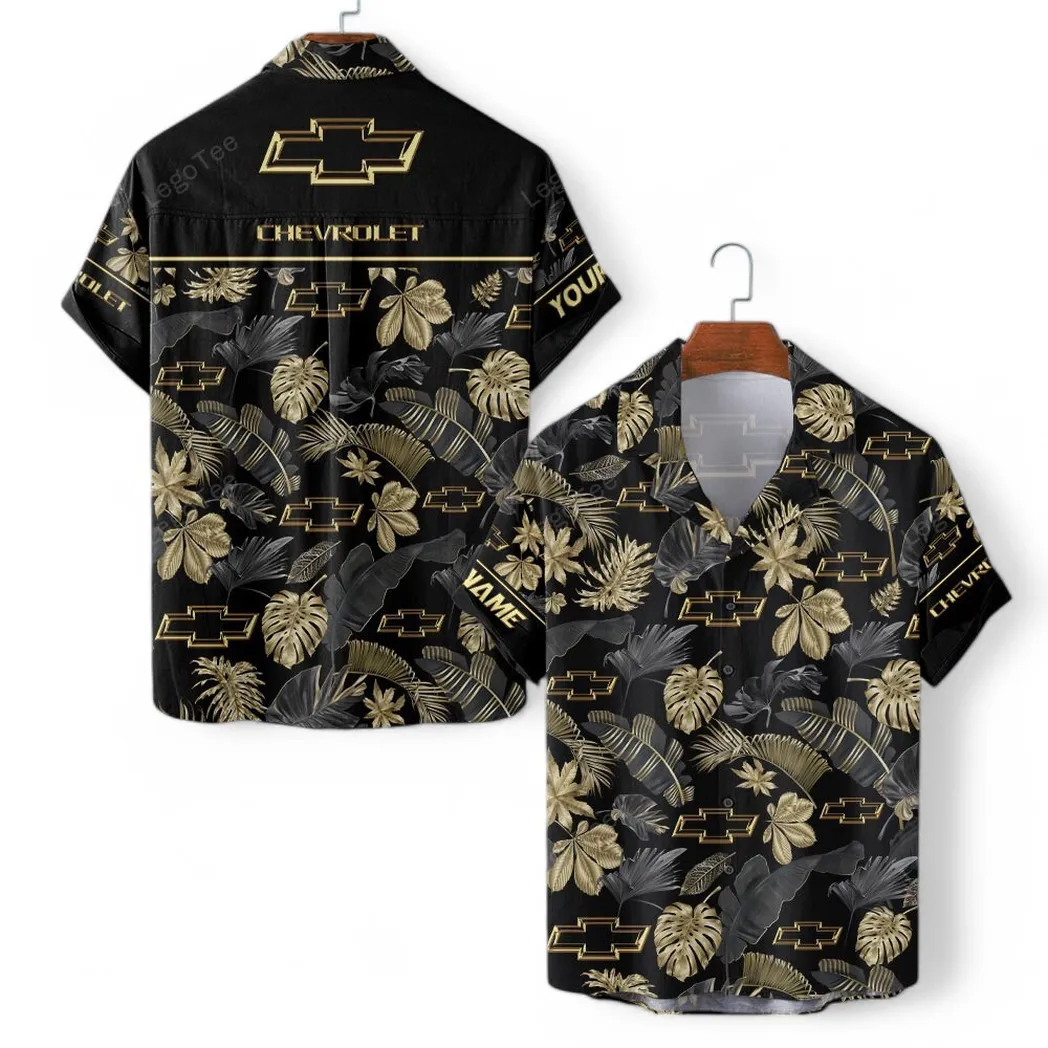 Chevrolet Personalisierte Hawaiihemd für Männer, Hawaiian Shirt für Chevrolet Fan CAR139021125147-2