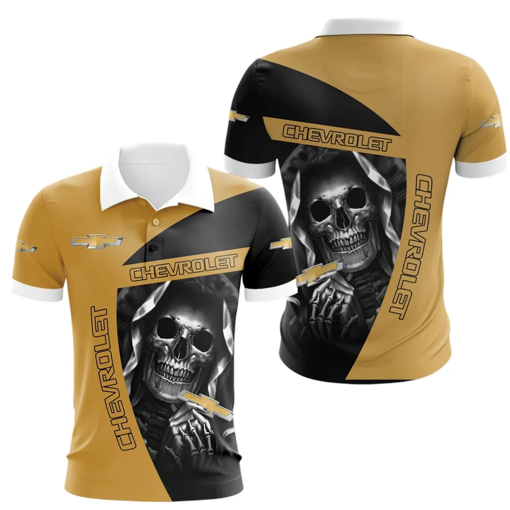 Chevrolet Poloshirt, Geschenk für Chevrolet Fan CAR6702212577
