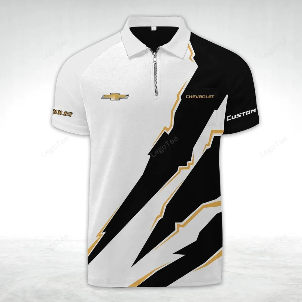 chevrolet poloshirt mit reiverschluss geschenk fr chevrolet fan car128021025021 qpgyt