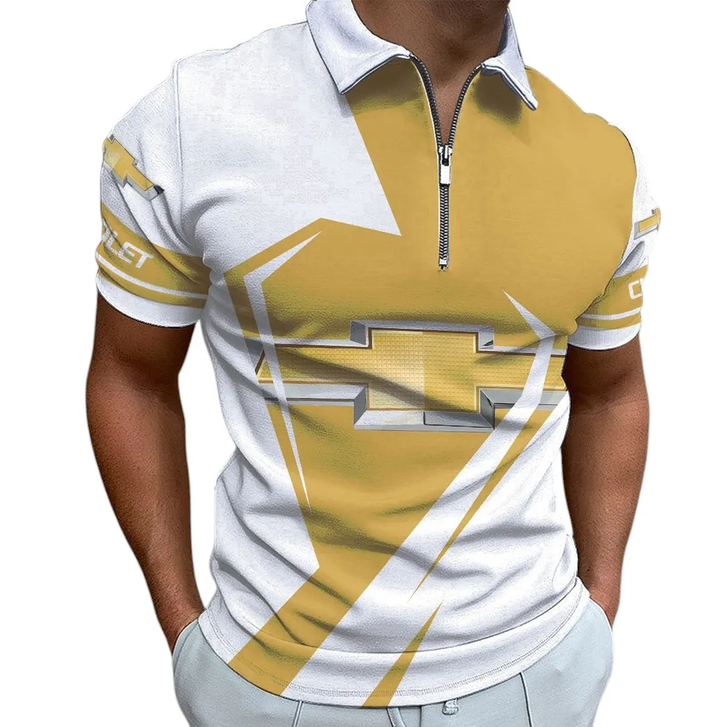 chevrolet poloshirt mit reiverschluss geschenk fr chevrolet fan car3202122540 kenhe