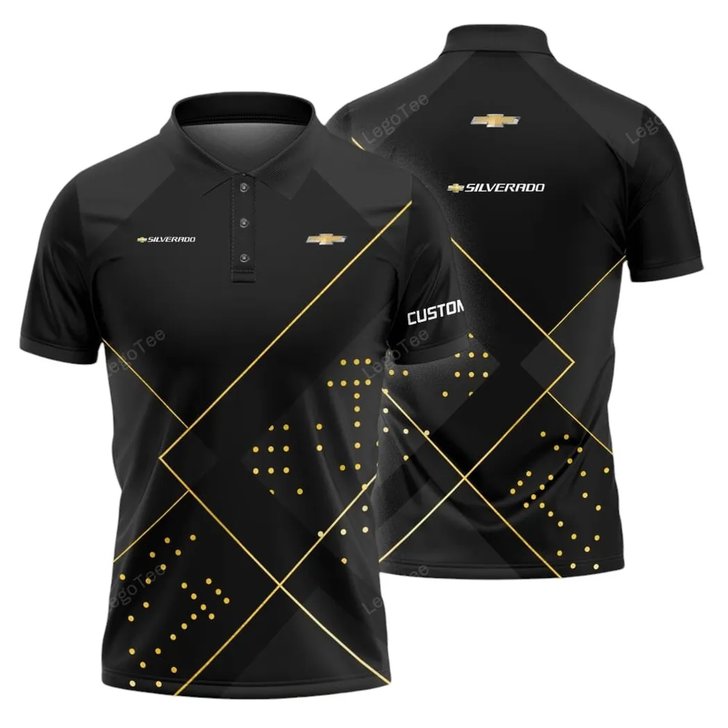 Chevrolet Silverado Poloshirt, Geschenk für Chevrolet Silverado Lovers, Gift Fot Him, Husband, Boyfriend CAR11403032514