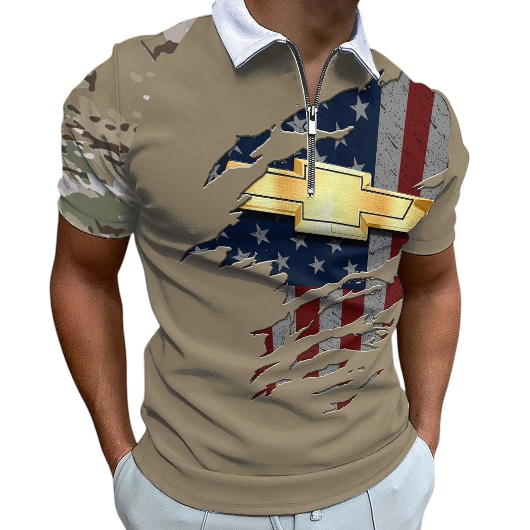 chevrolet silverado poloshirt mit reiverschluss geschenk fr chevrolet silverado fan car340213018 1 arnsc