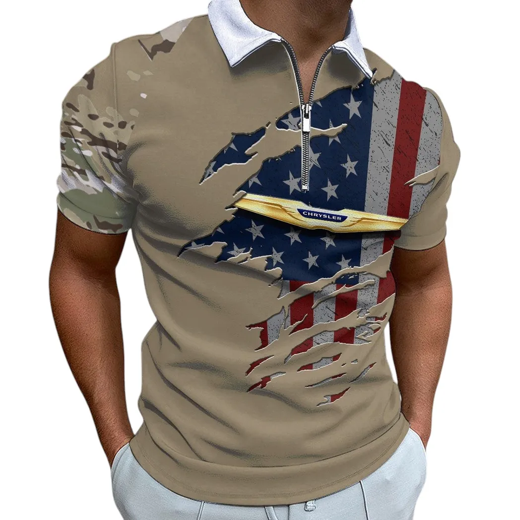 chrysler poloshirt mit reiverschluss geschenk fr chrysler fan car340213020 1 hjyaw