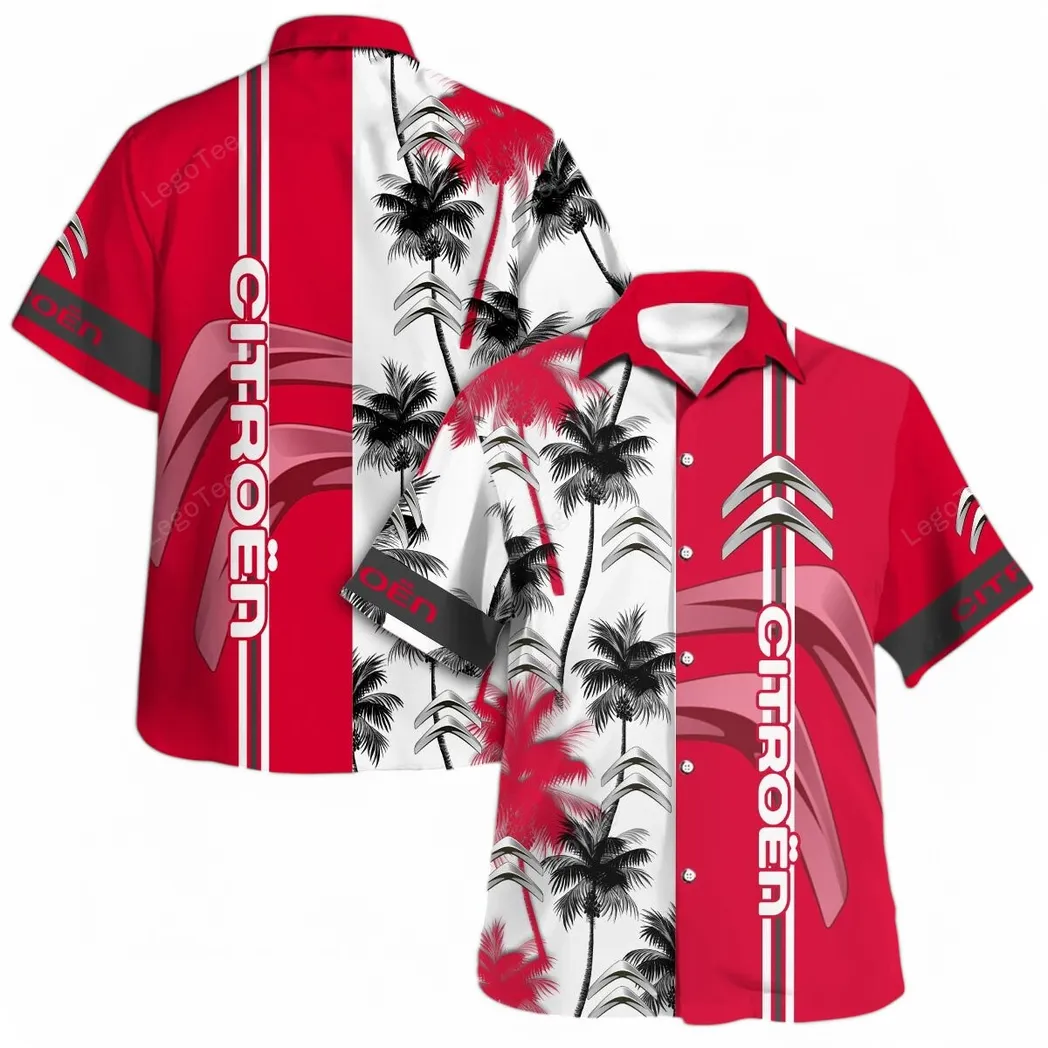 citroen hawaiihemd fr mnner hawaiian shirt fr citroen fan car143021125057 zf1sn