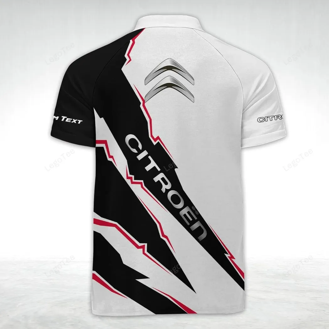 citroen poloshirt mit reiverschluss geschenk fr citroen fan car128021025022 qh3hb