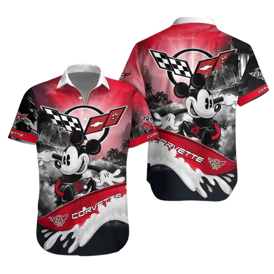 corvette c5 hawaiihemd fr mnner hawaiian shirt fr corvette c5 fan car53030625021
