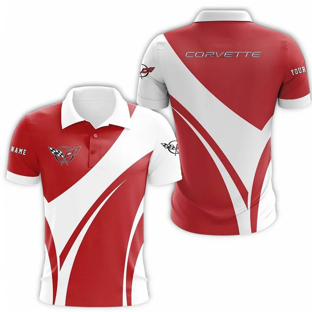 Corvette C5 Personalisiertes Poloshirt, Geschenk für Männer CAR73021525672-2