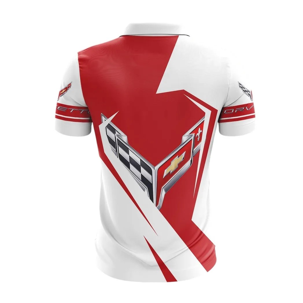 corvette c8 poloshirt mit reiverschluss geschenk fr corvette c8 fan car3202122517 bracu