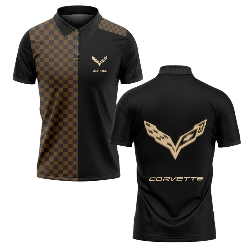 Corvette Old Polo Shirt Lv Style, Gift For Corvette Old Lovers CAR176022525914