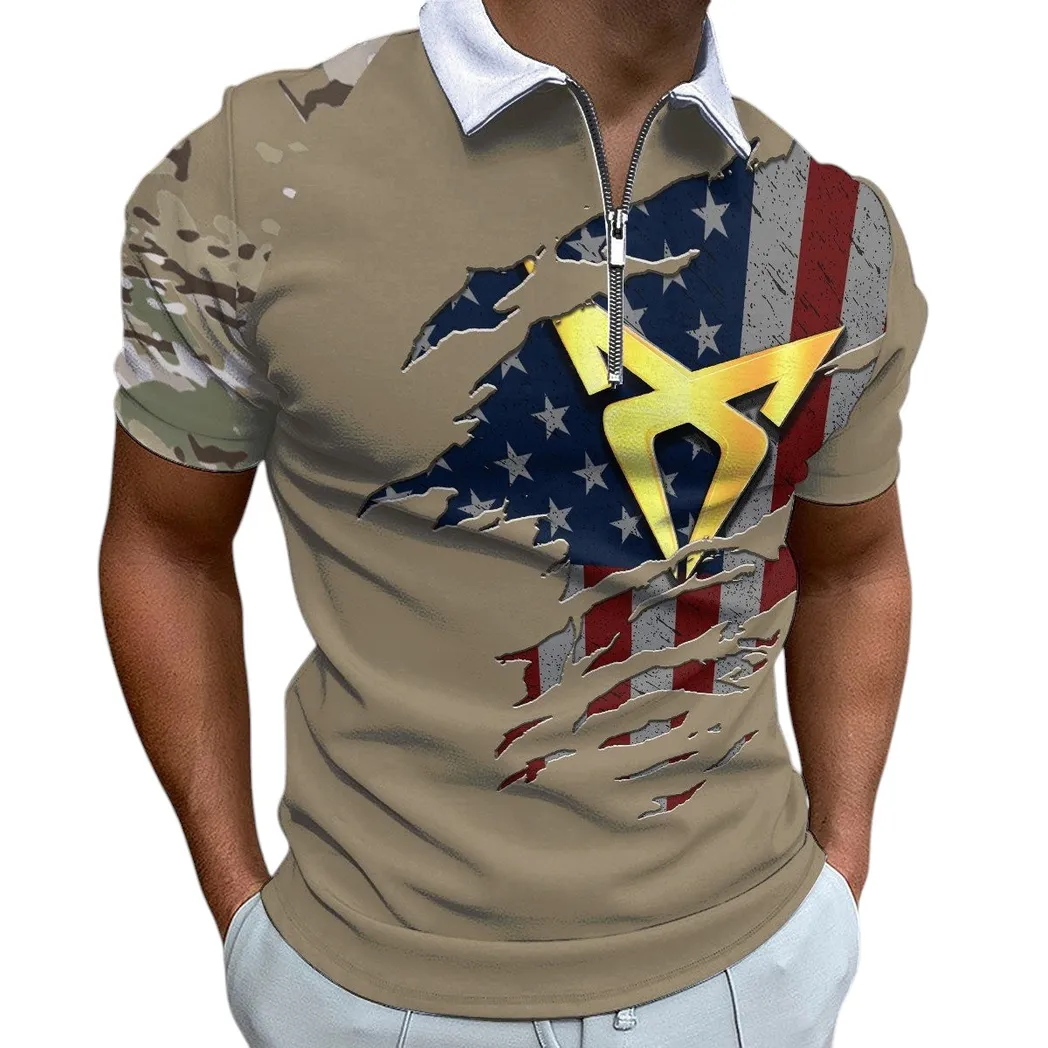 Cupra Poloshirt mit Reißverschluss, Geschenk für Cupra Fan CAR340213025-1