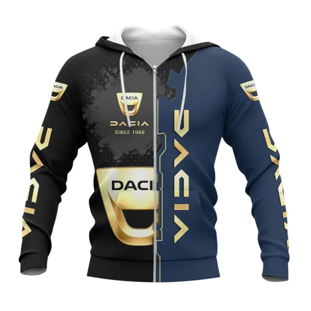 Dacia Hoodie mit reißverschluss, Allover-Druck Hoodie Dacia Fan CAR44021725020-3
