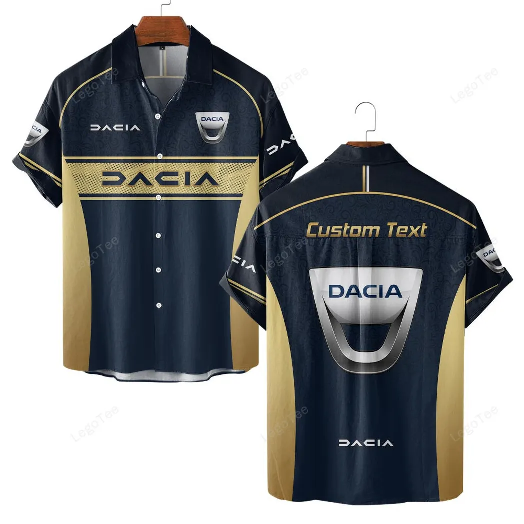 dacia personalisierte hawaiihemd fr mnner hawaiian shirt fr dacia fan car137021325922 3