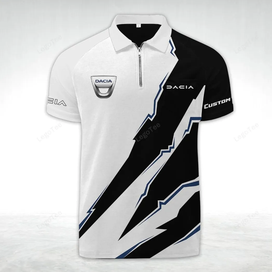 dacia poloshirt mit reiverschluss geschenk fr dacia fan car128021025025 fsl3r