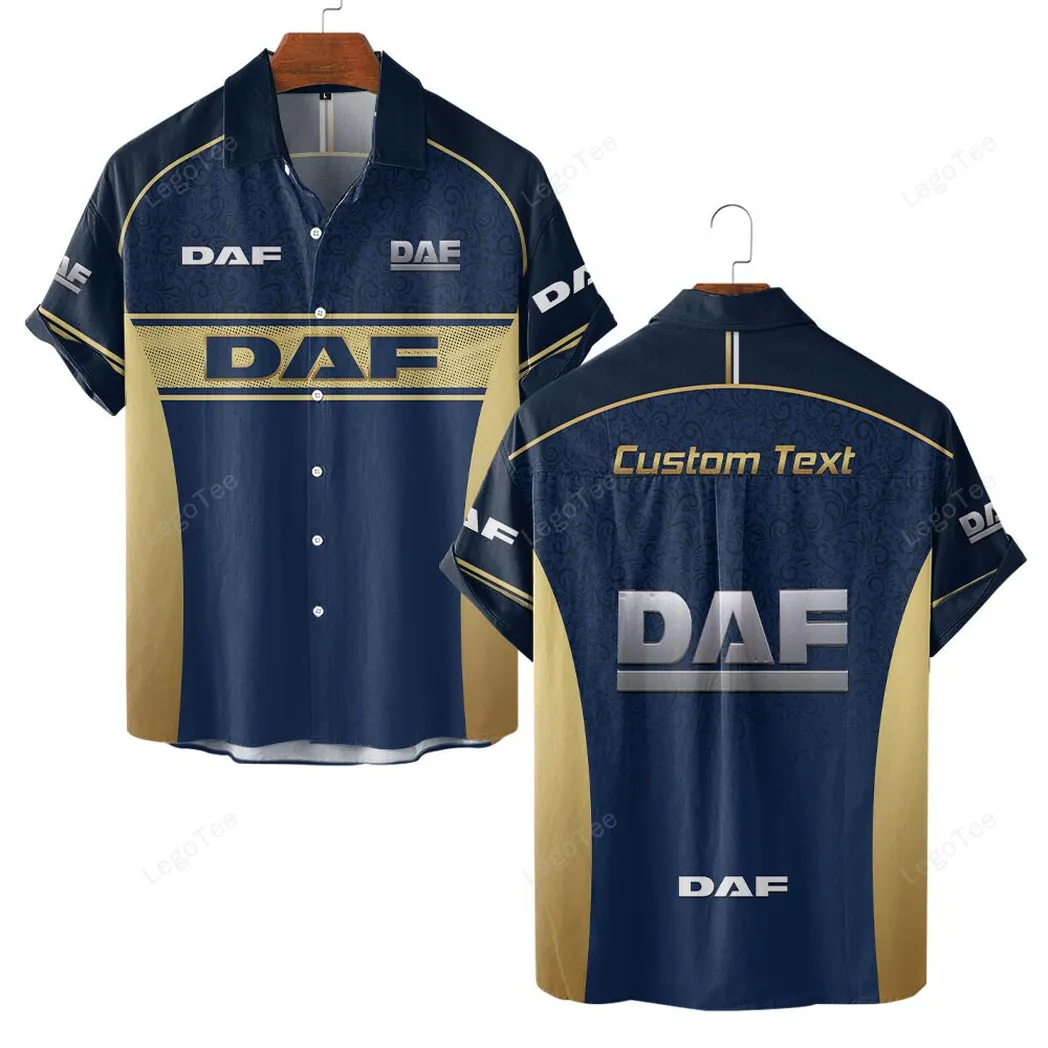 DAF Personalisierte Hawaiihemd für Männer, Hawaiian Shirt für DAF Fan CAR137021325929-3