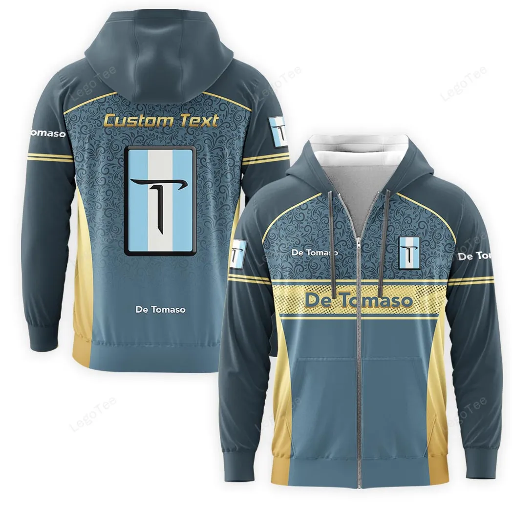 de tomaso hoodie mit reiverschluss allover druck hoodie de tomaso fan car137021325939 6 y30je