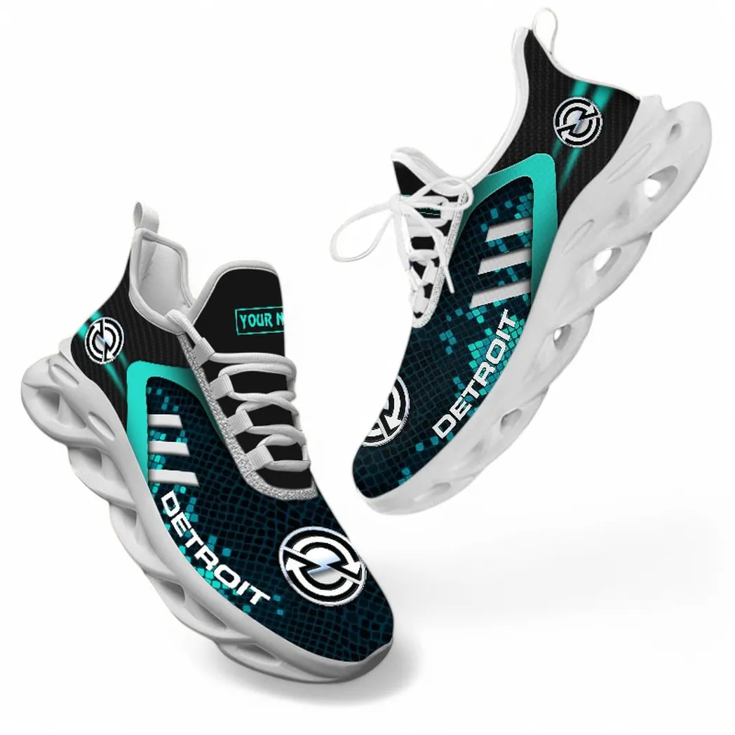 Detroit Diesel Max Soul Schuhe für Männer, Laufschuhe Detroit Diesel CAR304031825569 - Cyan