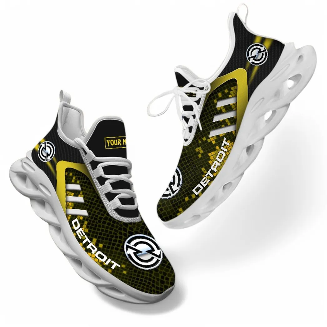 Detroit Diesel Max Soul Schuhe für Männer, Laufschuhe Detroit Diesel CAR304031825569 - Gelb