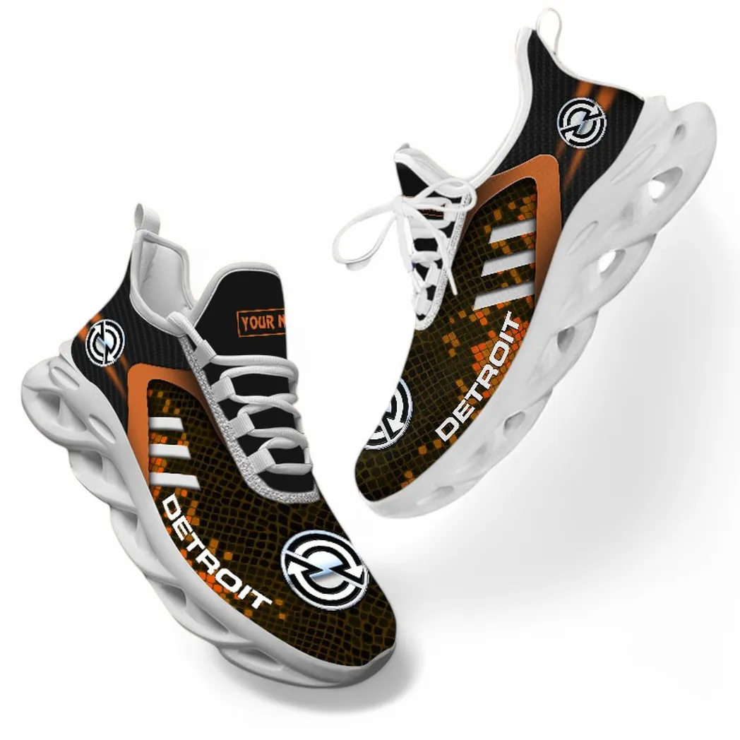 Detroit Diesel Max Soul Schuhe für Männer, Laufschuhe Detroit Diesel CAR304031825569 - Orange