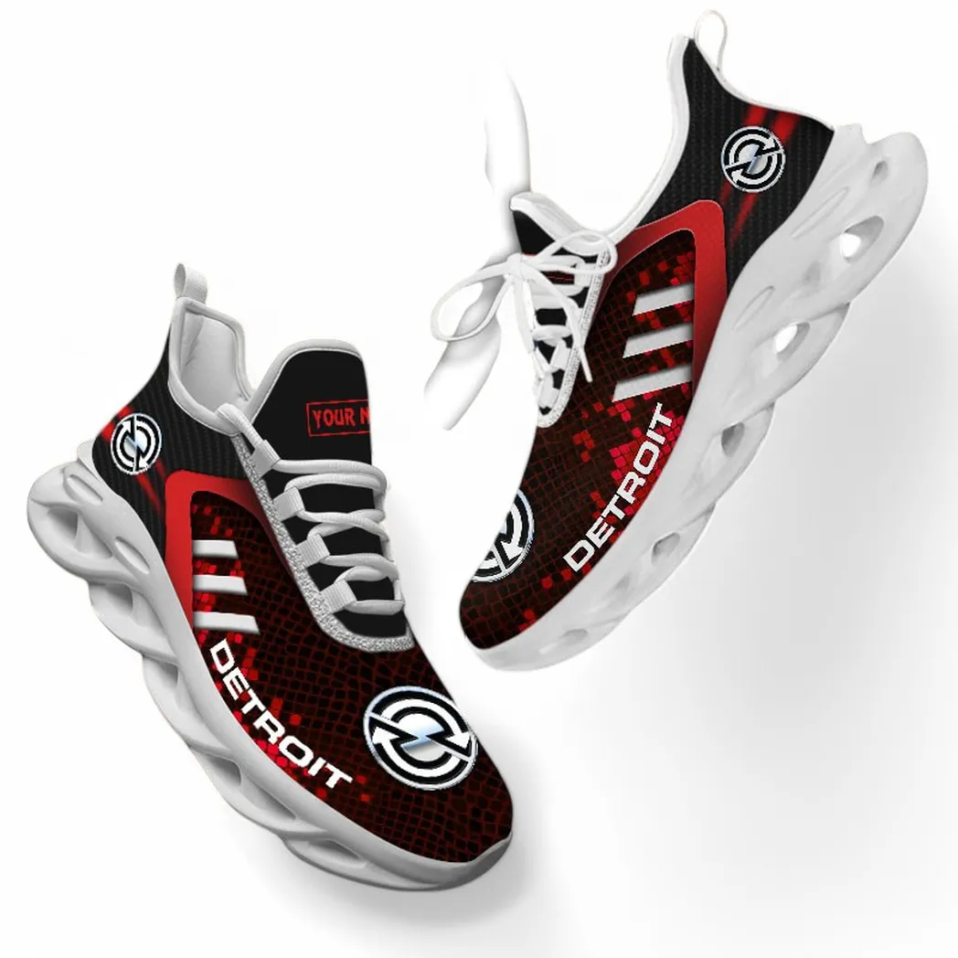 Detroit Diesel Max Soul Schuhe für Männer, Laufschuhe Detroit Diesel CAR304031825569 - Rot