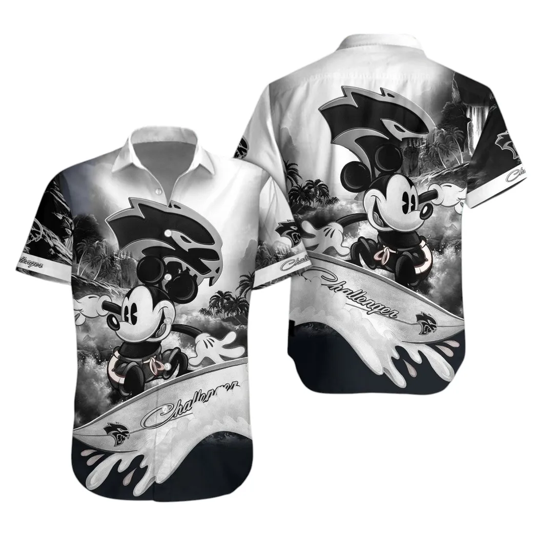 Dodge Challenger Hawaiihemd für Männer, Hawaiian Shirt für Dodge Challenger Fan CAR53030625027