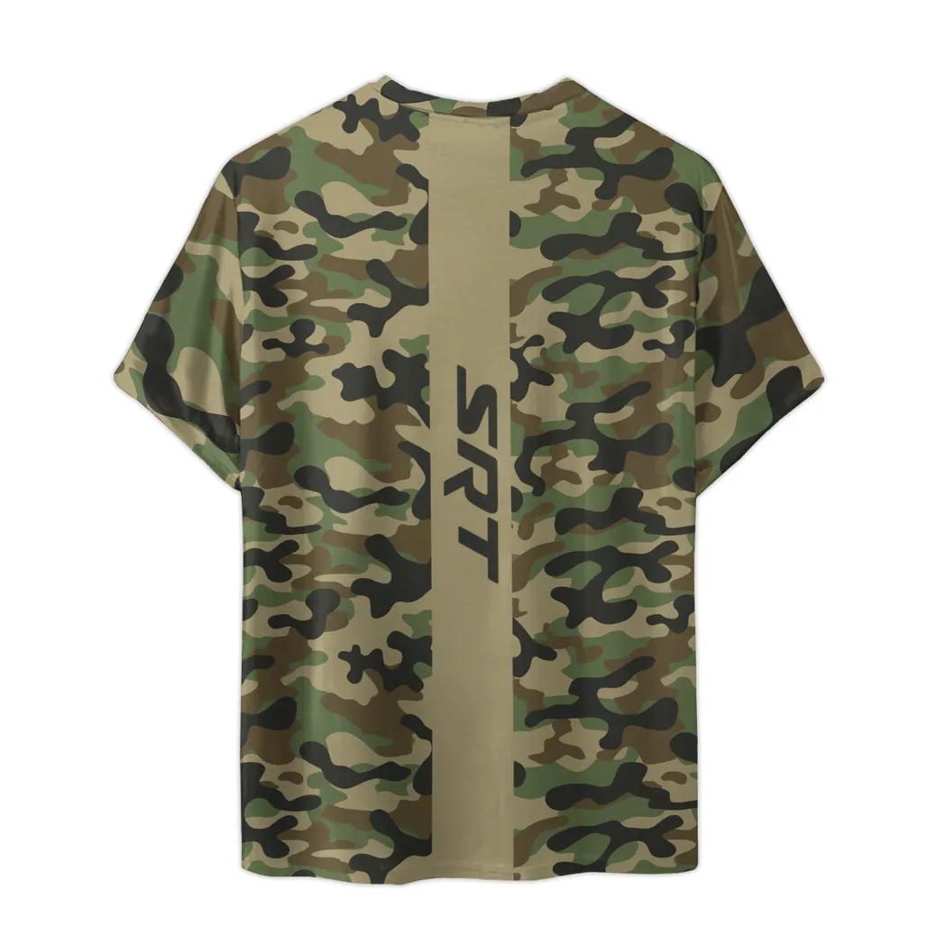 dodge challenger hellcat t shirt im camouflage stil oversized hemd car210040825699 uchit
