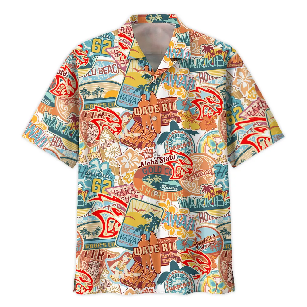 Dodge Challenger Hellcat Vintage Hawaiian Shirts For Men, Geschenk für Dodge Challenger Hellcat Fan CAR202031225346