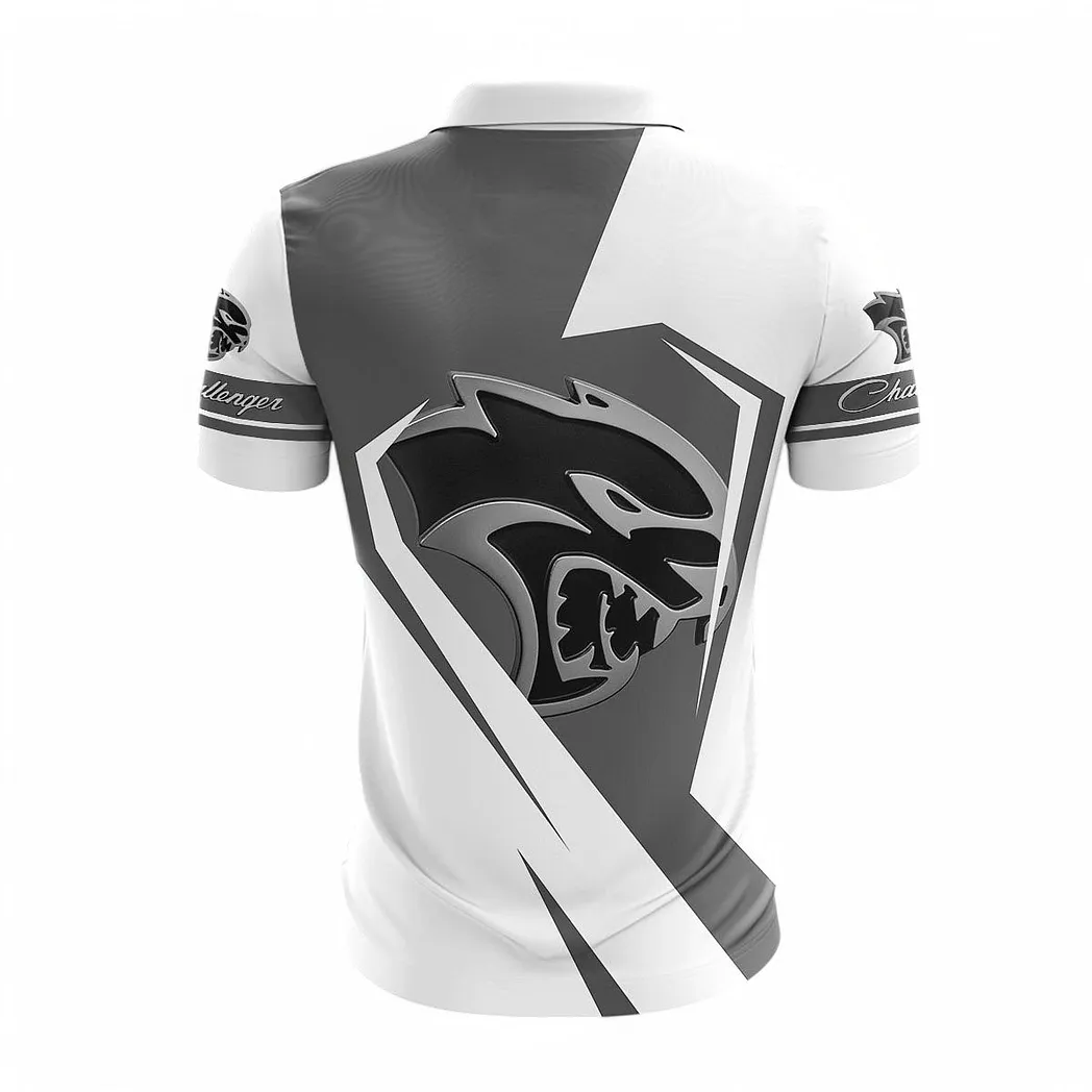 dodge challenger poloshirt mit reiverschluss fr mnner geschenk fr dodge challenger fan car68022125950 8ckhm