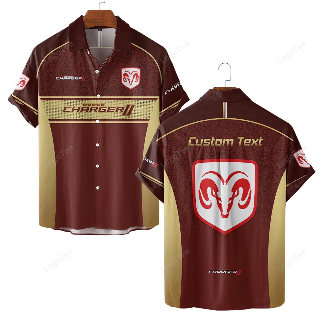dodge charger personalisierte hawaiihemd fr mnner hawaiian shirt fr dodge charger fan car137021325941 3 aicew
