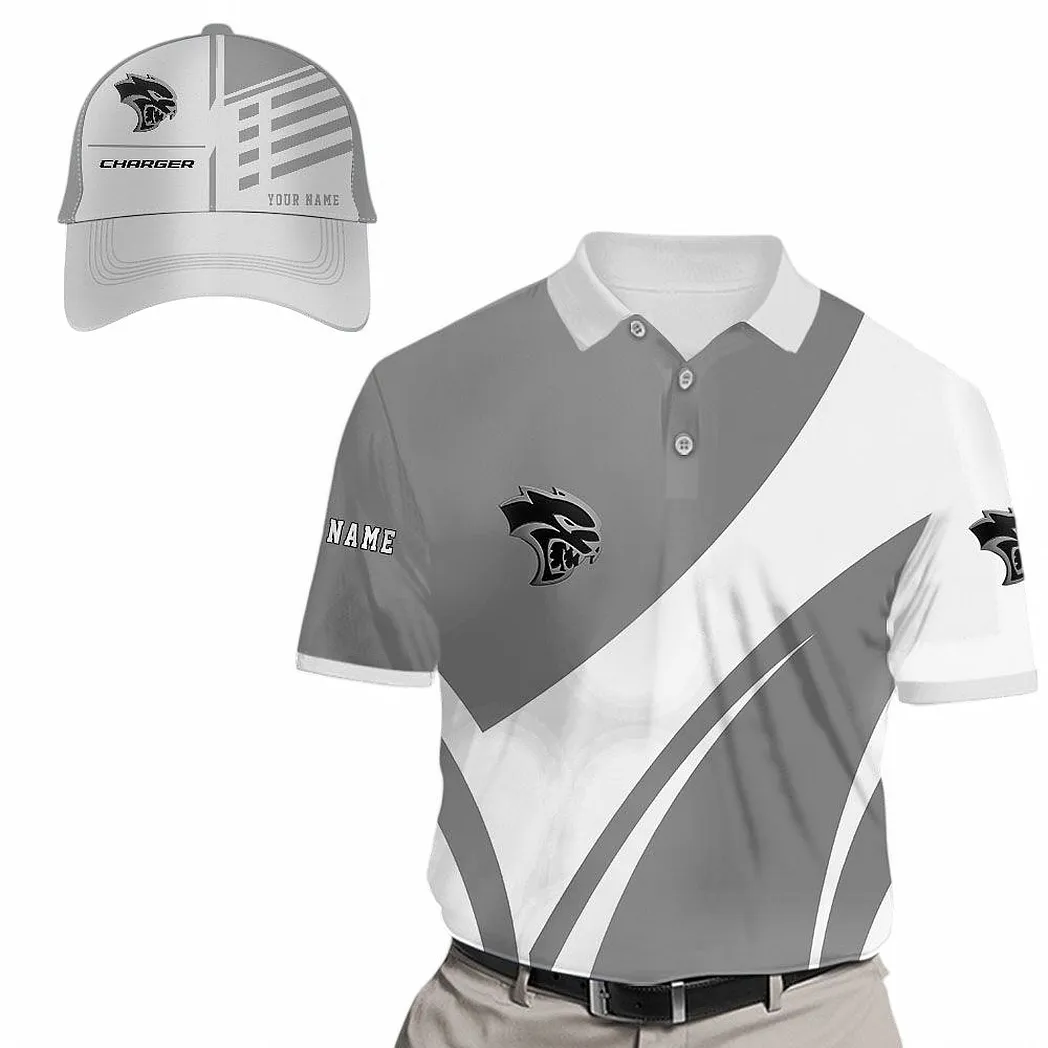 dodge charger personalisiertes poloshirt geschenk fr mnner car73021525744 2 1aihc