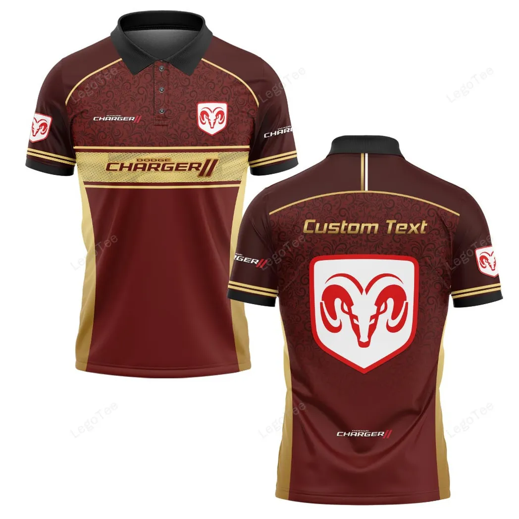 Dodge Charger Poloshirt, Geschenk für Dodge Charger Fan CAR137021325941-1