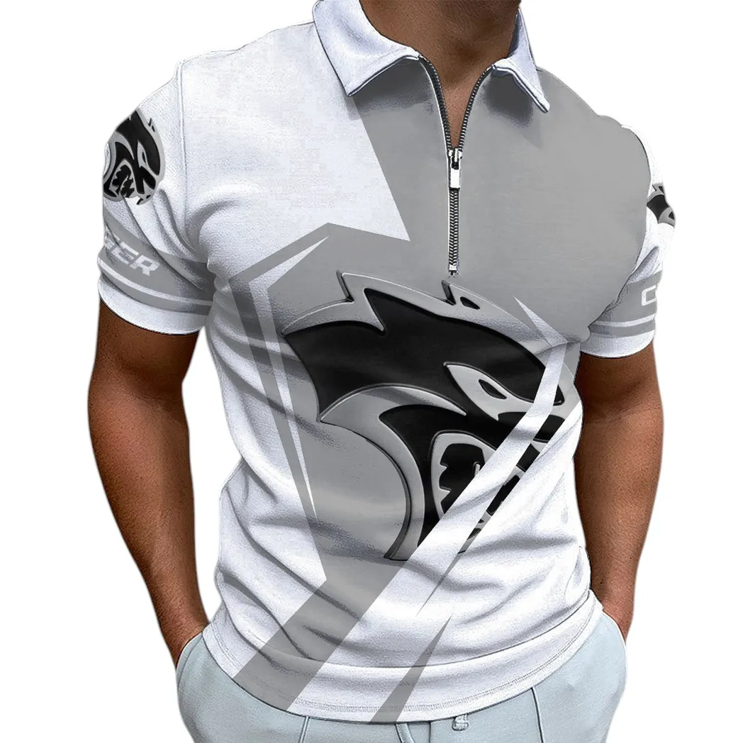 dodge charger poloshirt mit reiverschluss geschenk fr dodge charger fan car3202122524 viled