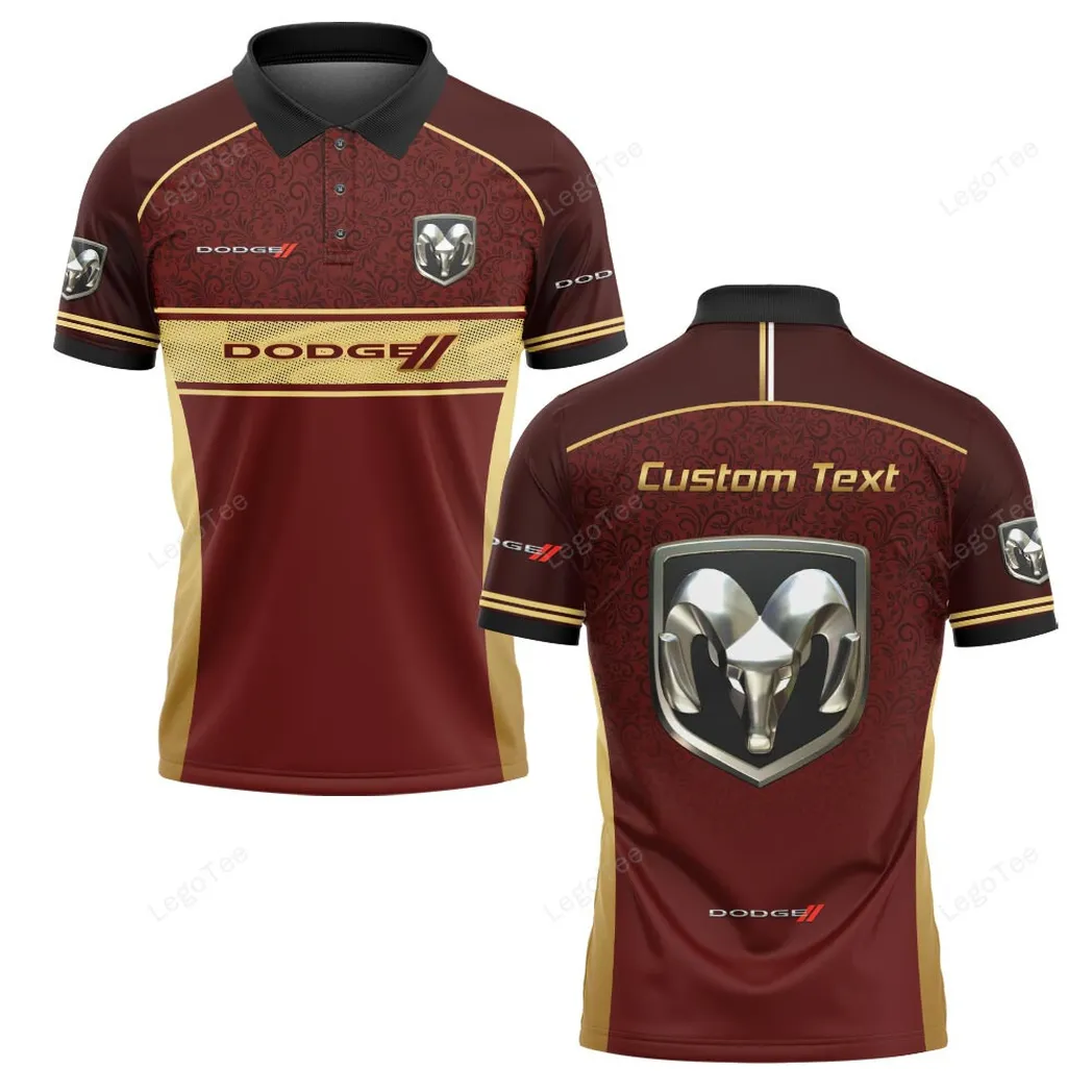 Dodge Poloshirt, Geschenk für Dodge Fan CAR137021325956-1