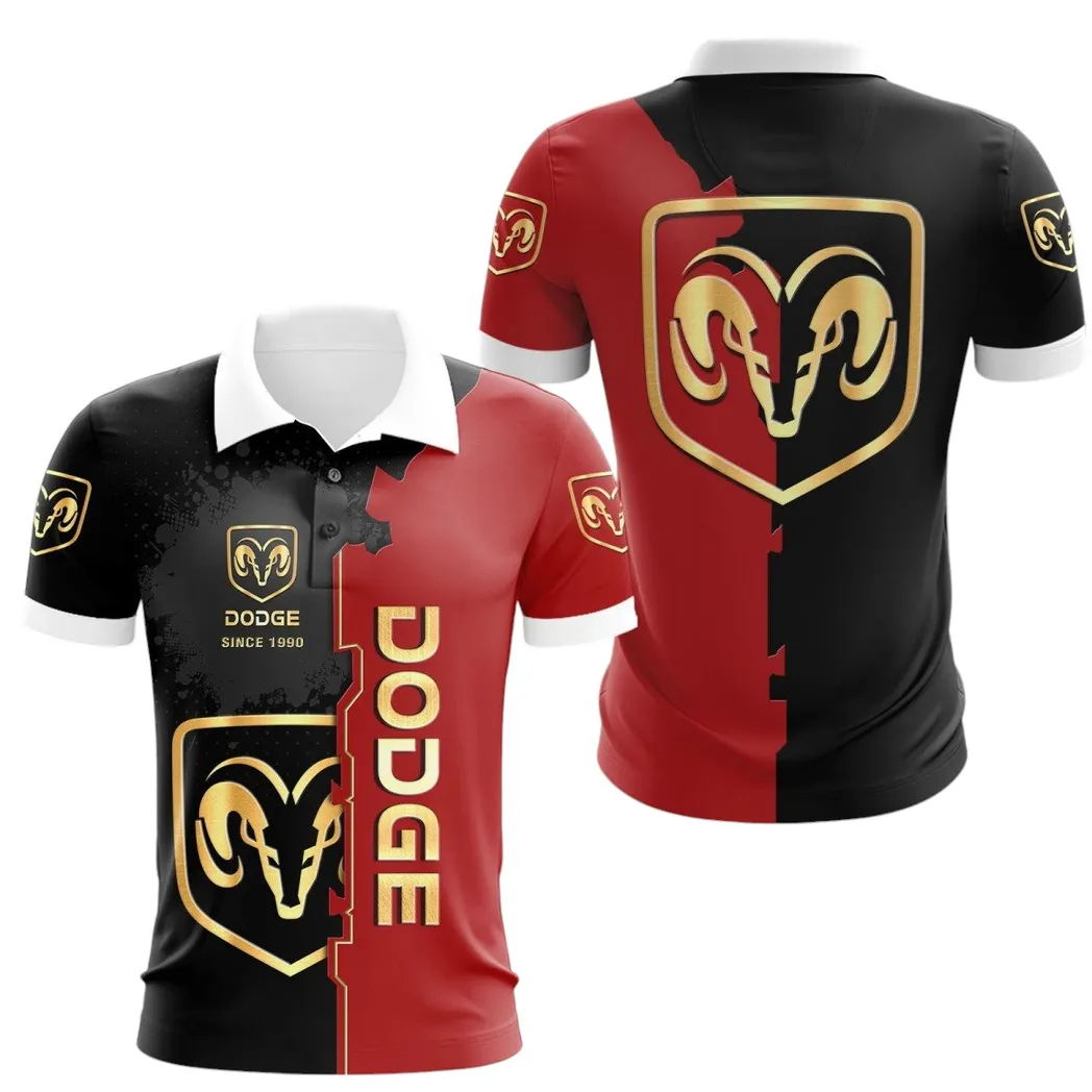 Dodge Poloshirt, Geschenk für Dodge Fan CAR44021725022-1