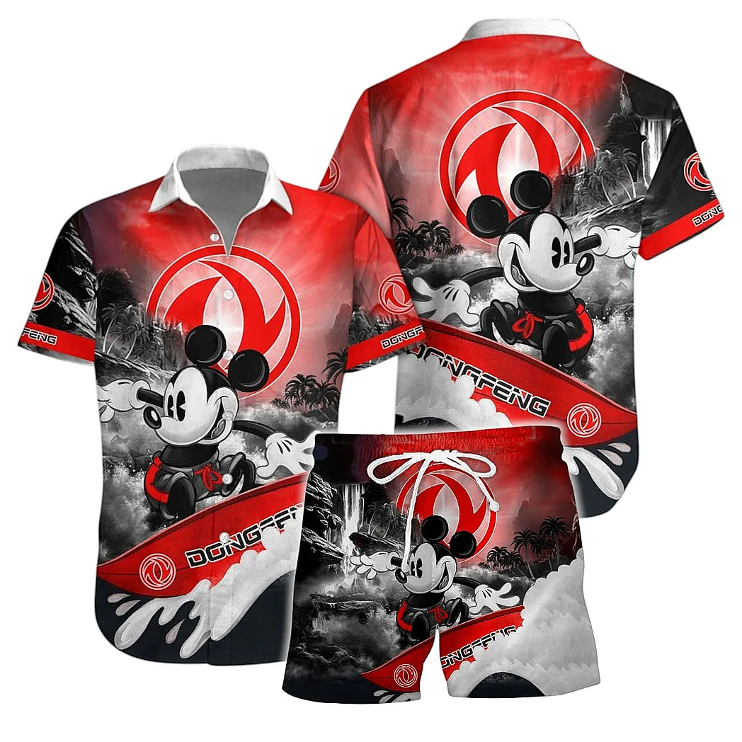 Dongfeng Hawaiihemd für Männer, Hawaiian Shirt für Dongfeng Fan CAR151022025247
