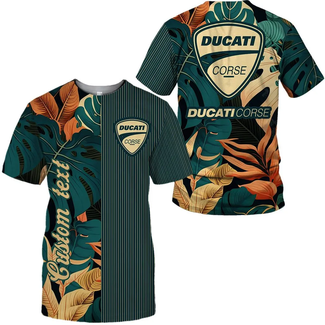 ducati corse vintage t shirt personalisierter allover druck car434041725253
