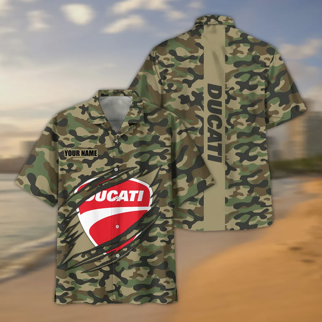 ducati hawaiihemd im camouflage stil oversized car210040825700 mdge9