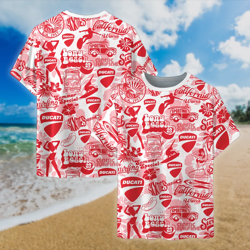Ducati T-Shirt For Men, Gift For Ducati Lovers CAR201030725569