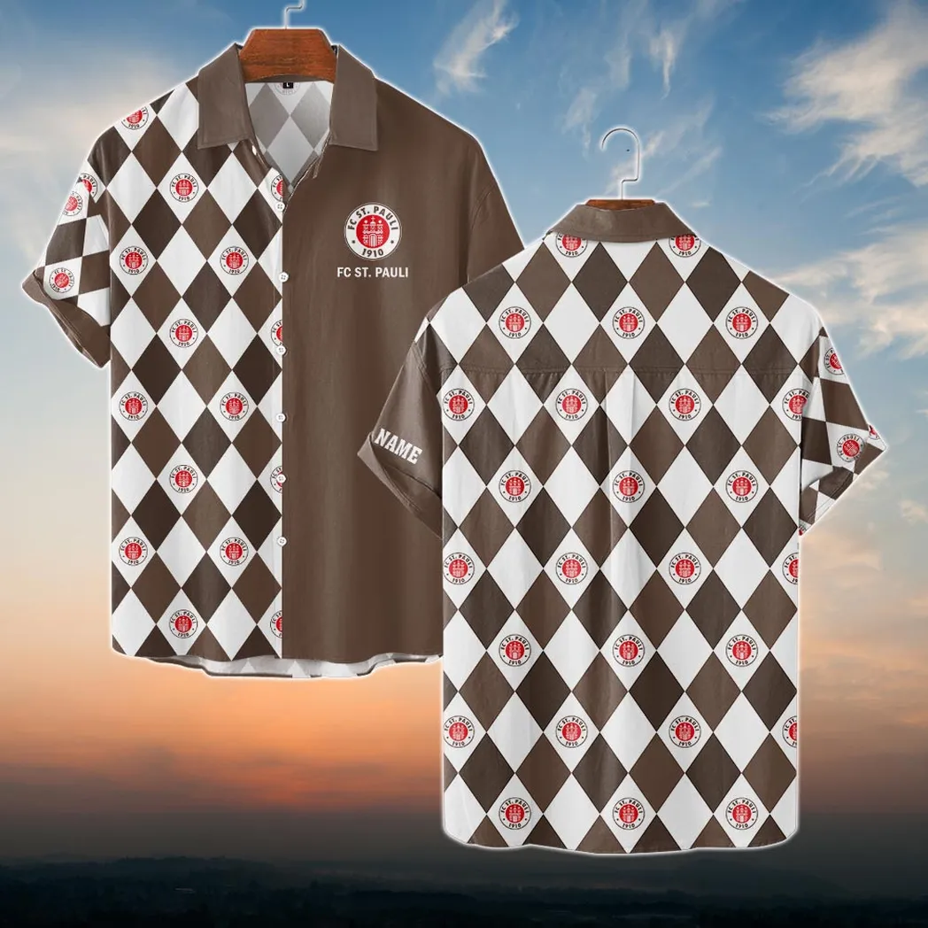 FC St. Pauli Hawaiihemd für Männer, Geschenk für FC St. Pauli BDE61052825586