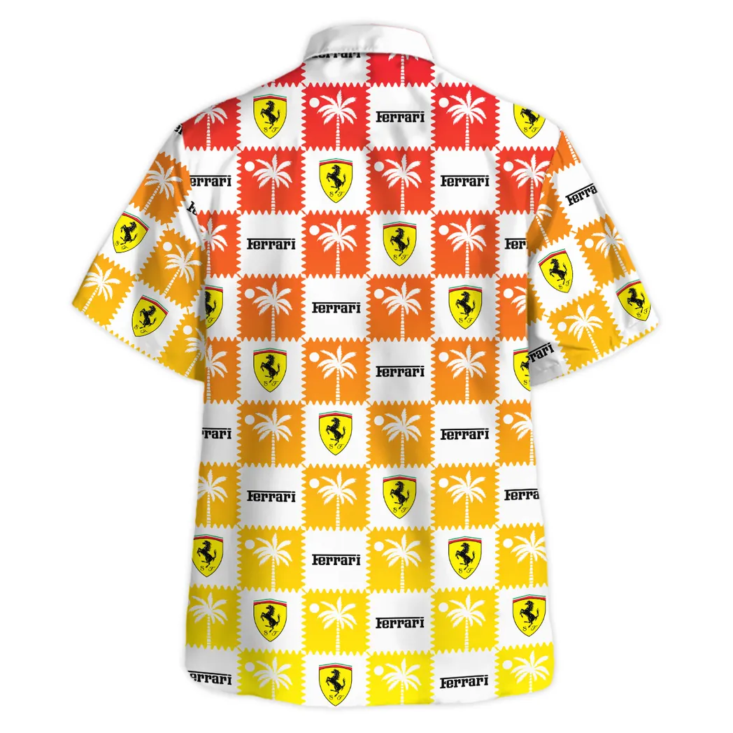 ferrari hawaiihemd fr mnner hawaiian shirt fr ferrari lovers car200030725138