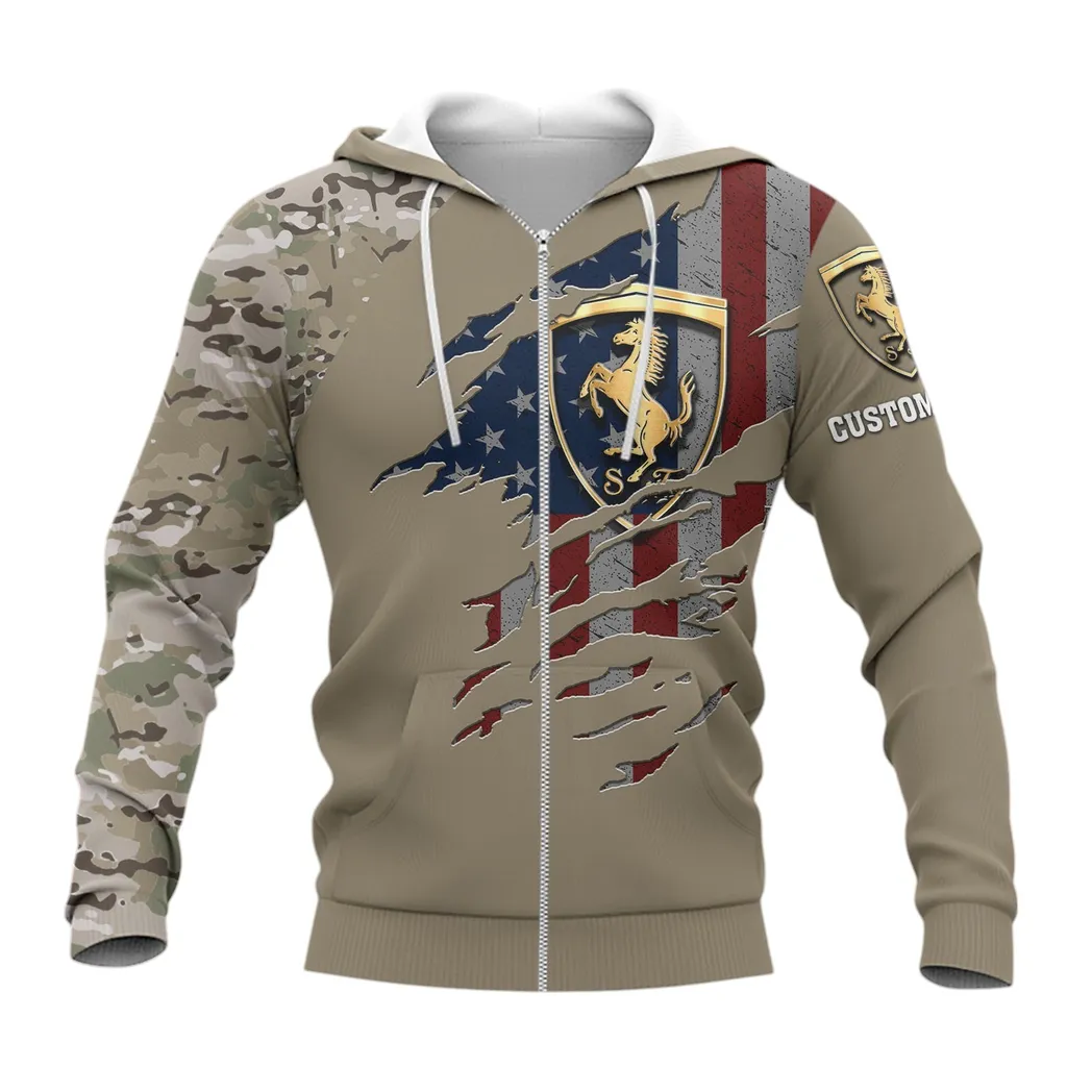 ferrari hoodie mit reiverschluss allover druck hoodie ferrari fan car46021725027 3 yvl5p