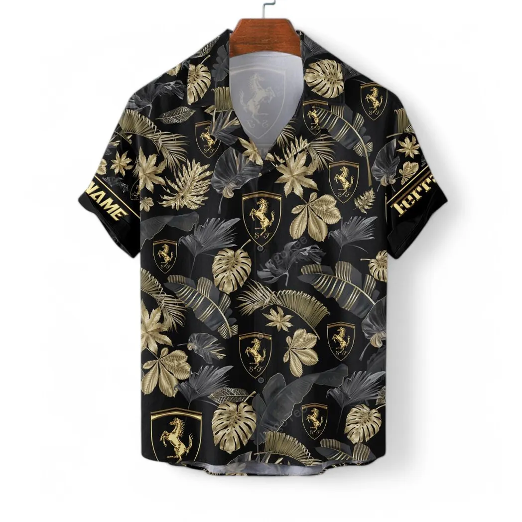 ferrari personalisierte hawaiihemd fr mnner hawaiian shirt fr ferrari fan car139021125143 2 cbbqo