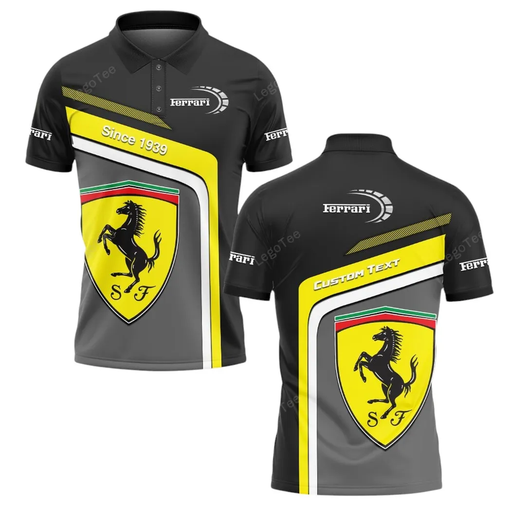 Ferrari Poloshirt, Geschenk für Ferrari Fan CAR11103032522