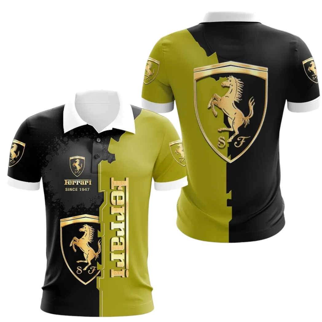 Ferrari Poloshirt, Geschenk für Ferrari Fan CAR44021725023-1