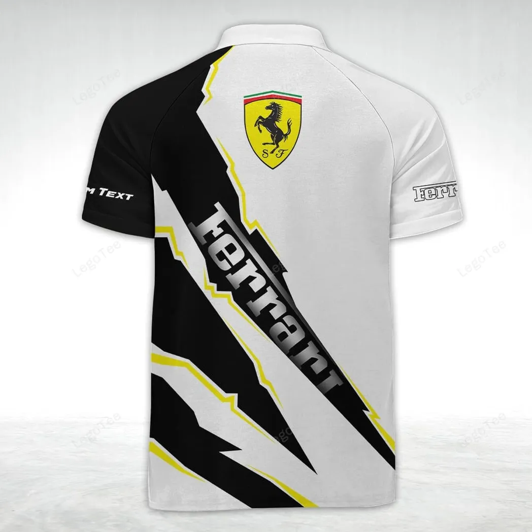 ferrari poloshirt mit reiverschluss geschenk fr ferrari fan car128021025009 7not0