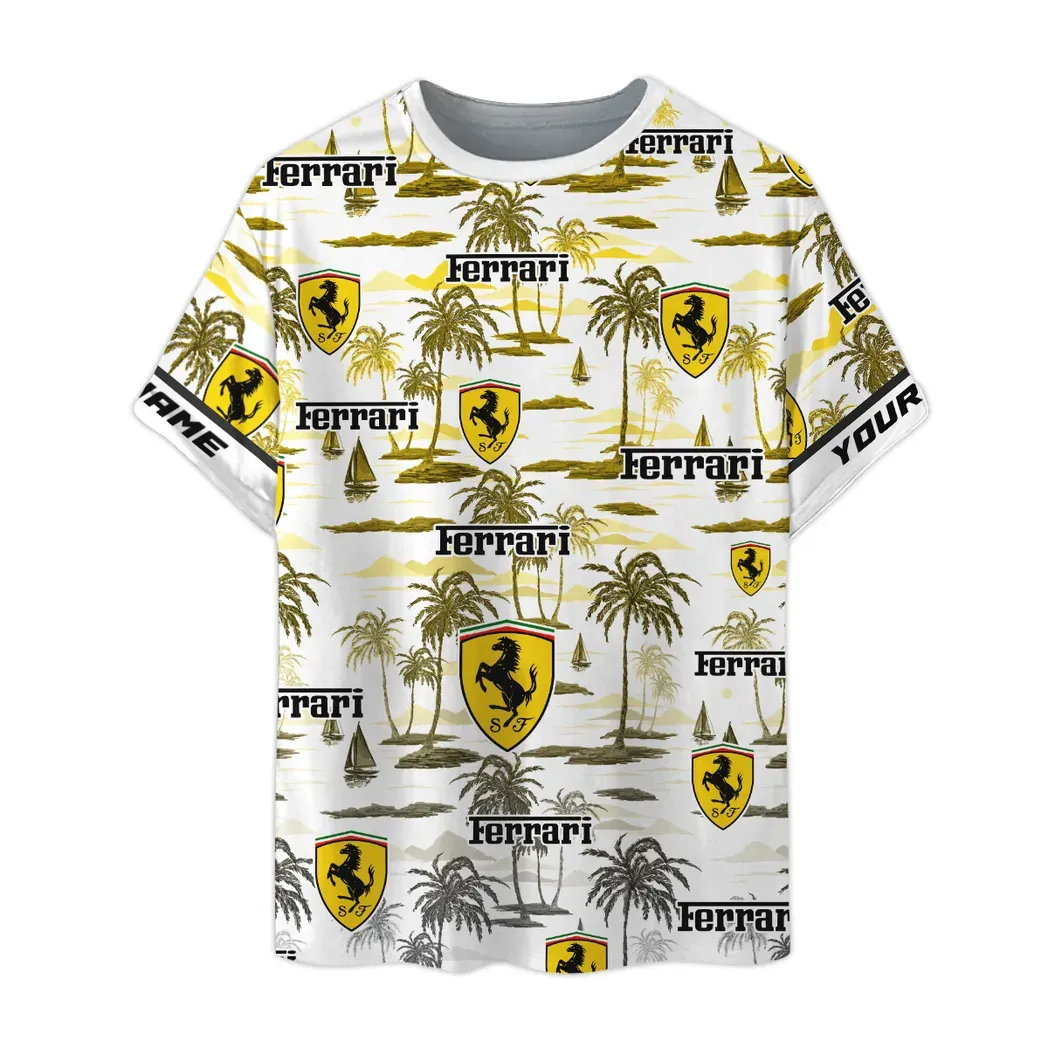 ferrari t shirt fr mnner personalisierter hemd geschenk fr ferrari fan car205031225681 zueu7